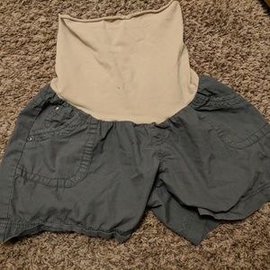 Motherhood Maternity Shorts, 2 Pair